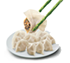 鹿肉水饺