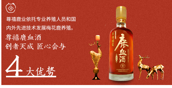 尊禧鹿血酒 创者天成  匠心会与